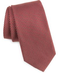 Nordstrom - Caldwell Mini Geometric Pattern Silk Tie - Lyst