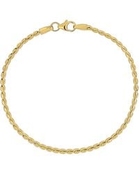 Bony Levy - Kiera 14k Gold Twisted Chain Bracelet - Lyst