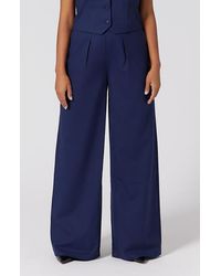 Aam The Label - The Wool Wide Leg Pant For Full Hips And Thighs - Lyst