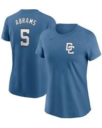 Nike - Cj Abrams Washington Nationals 2025 City Connect Fuse Name & Number 2.0 T-Shirt - Lyst