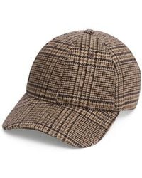 Rag & Bone - Harlow Plaid Baseball Cap - Lyst