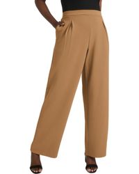 Jessica London - Stretch Knit Crepe Wide Leg Pant - Lyst