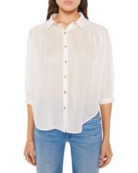 Mother - The Breeze Cotton Button-up Shirt - Lyst
