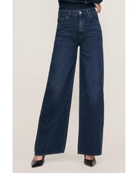 DL1961 - Hepburn High Waist Wide Leg Jeans - Lyst