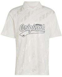 adidas - Originals Jacquard Jersey Graphic Tee - Lyst