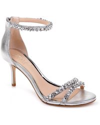 dash embellished halo strap sandal