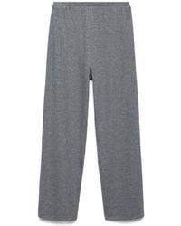 Mango - Rib Pajama Pants - Lyst