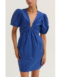 Crescent - Poplin U-Wire Mini Dress - Lyst
