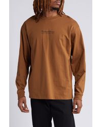 Carhartt - Safety Pin Long Sleeve Organic Cotton Graphic T-shirt - Lyst
