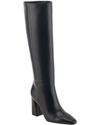 Marc Fisher - Yarli High Shaft Block Heel Boots - Lyst