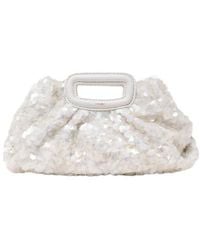 Maje - Sequins Milpli Mini Clutch - Lyst