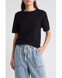 Rails - Avery Short Sleeve Cotton & Cashmere Sweater - Lyst