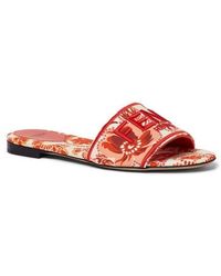 Fendi - Sunshine Flat Sandal - Lyst