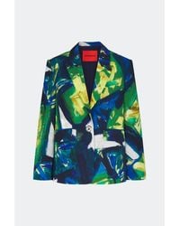 Simon Miller - Lennox Crepe Oversized Jacket - Lyst