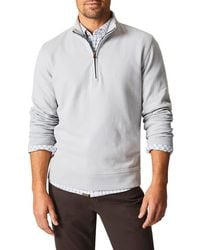 Billy Reid - Cullman Half Zip Pullover - Lyst