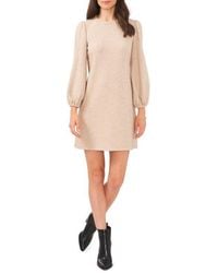 Chaus - Balloon Sleeve Knit Minidress - Lyst
