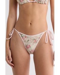 PacSun - Corinne Side Tie Bikini Bottoms - Lyst