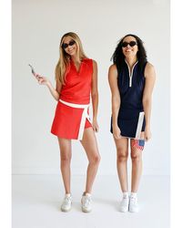Beldrie - Dash Split Skort - Lyst