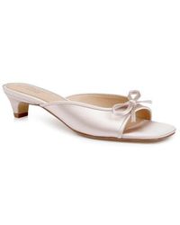 Badgley Mischka - Felisha Kitten Heel Slide Sandal - Lyst