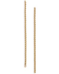 Nordstrom - Wheat Chain Linear Drop Earrings - Lyst