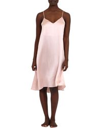 Papinelle - Pure Silk Slip Nightgown - Lyst