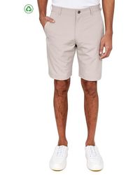 Con.struct - Regular Fit Solid Recycled Performance Flat Front Golf Shorts - Lyst