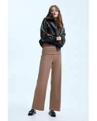 H&M - Jersey Trousers - Lyst