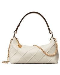 Tory Burch - Fleming Pochette Quilted Leather Shoulder Bag - Lyst