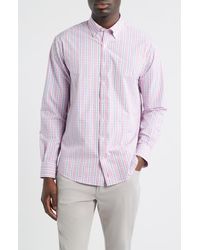 Johnnie-o - Tinsley Plaid Everyday Performance Button-Down Shirt - Lyst