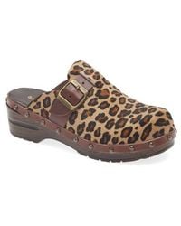 Chocolat Blu - Yuna Genuine Calf Hair Clog - Lyst