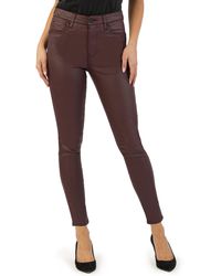 Kut From The Kloth - Donna Fab Ab Coated High Waist Ankle Skinny Jeans - Lyst