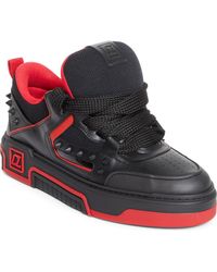 Christian Louboutin - Astroskate Mixed Media Sneaker - Lyst