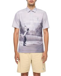 EASTSIDE GOLF - Snap Placket Performance Golf Polo - Lyst