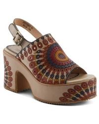 Spring Step - Stevienix Slingback Platform Sandal - Lyst