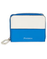 JW Anderson - Puller Colorblock Leather Coin Purse - Lyst
