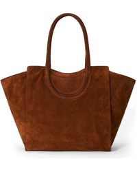 STAUD - Maude Suede Tote Bag - Lyst