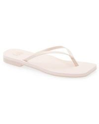 MALVADOS - Lola Square Toe Flip-Flop - Lyst