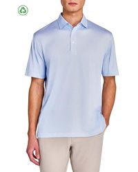 Con.struct - Regular Fit Flower Chain Recycled Performance Golf Polo - Lyst