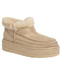 Shu Shop - Ulla Faux Fur Lined Platform Bootie - Lyst