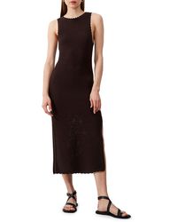 French Connection - Momo Nellis Knit Midi Dress - Lyst