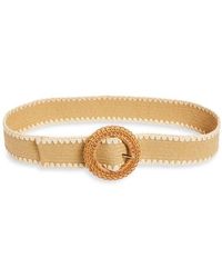 Treasure & Bond - Sage Stretch Woven Belt - Lyst