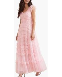 Needle & Thread - Amara Backless Gown - Lyst