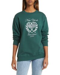 GOLDEN HOUR - New York Fleece Cotton Blend Sweatshirt - Lyst