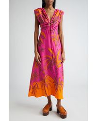 FARM Rio - Beach Forest Print Maxi Dress - Lyst