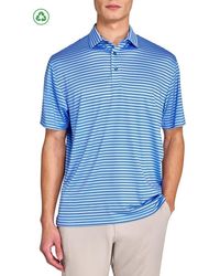 Con.struct - Regular Fit Stripes Recycled Performance Golf Polo - Lyst