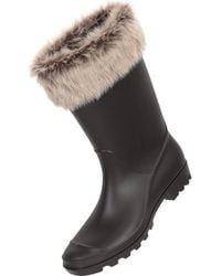 Mountain Warehouse - Faux Fur Lined Galoshes - Lyst