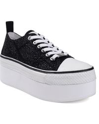 Zigi - Koralay Rhinestone Platform Sneaker - Lyst