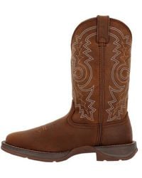 Durango - Steel Toe Pullon Western Boot - Lyst