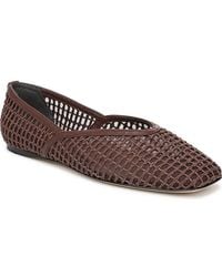 Sarto - Flexa Square Toe Mesh Flat - Lyst