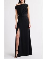 Black Halo - Caprina One-Shoulder A-Line Gown - Lyst
